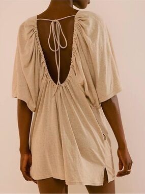 FP Beach Andi Romper in Taupe
